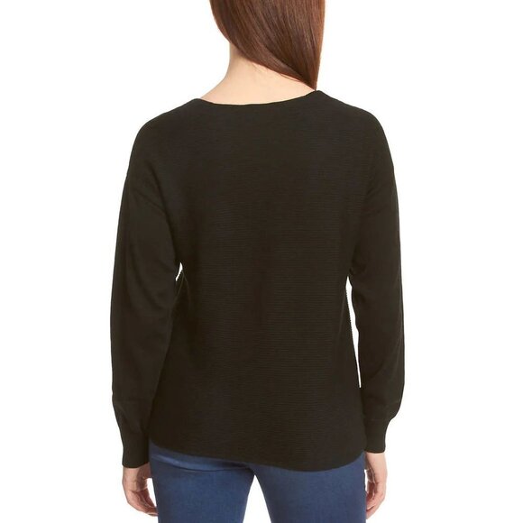 NEW Ella Moss V-Neck Long Sleeve Sweater - Picture 2 of 4